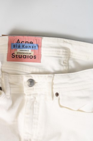 Dámske džínsy  Acne Studios, Veľkosť XS, Farba Biela, Cena  37,14 €