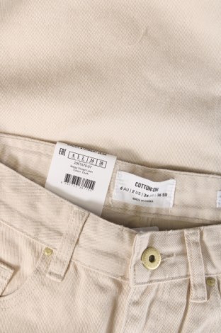 Damen Jeans Cotton On, Größe XS, Farbe Beige, Preis € 5,69