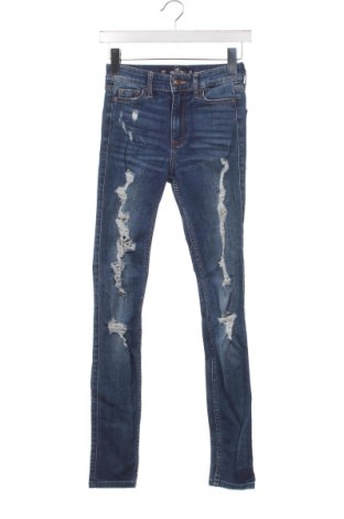 Dámské džíny  Hollister, Velikost XS, Barva Modrá, Cena  152,00 Kč