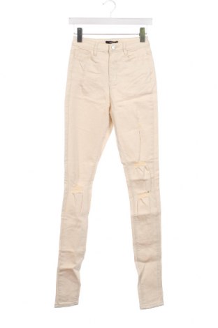 Damen Jeans Missguided, Größe XS, Farbe Ecru, Preis € 7,35