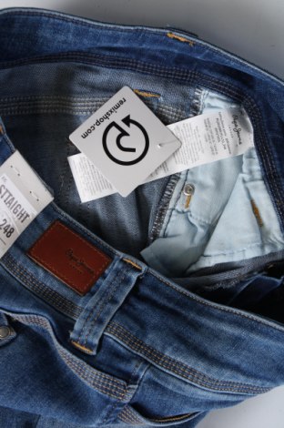 Дамски дънки Pepe Jeans, Размер L, Цвят Син, Цена 51,52 лв.