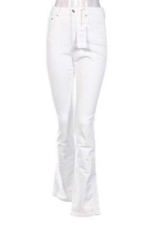 Damskie jeansy Perfect Jeans By Gina Tricot, Rozmiar S, Kolor Biały, Cena 43,50 zł
