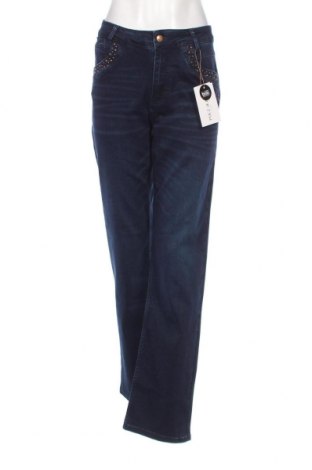 Дамски дънки Pulz Jeans, Размер M, Цвят Син, Цена 26,97 лв.