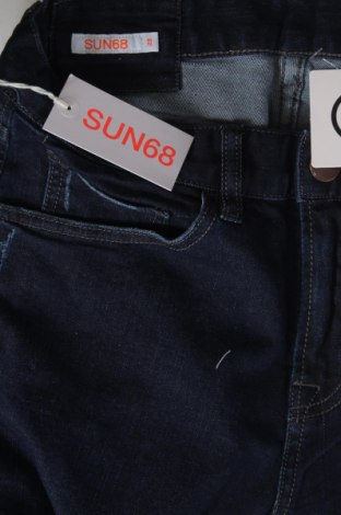 Damskie jeansy SUN68, Rozmiar L, Kolor Niebieski, Cena 64,37 zł