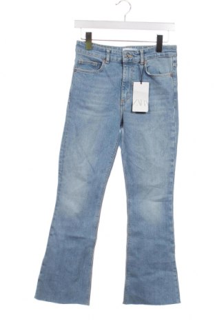 Dámske džínsy  Zara, Veľkosť S, Farba Modrá, Cena  13,78 €
