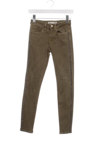 Damen Jeans Zara, Größe XS, Farbe Grün, Preis € 2,78