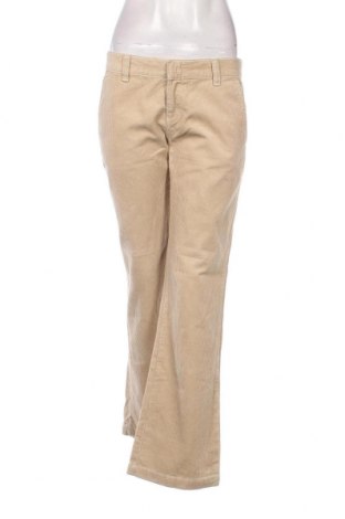 Pantaloni de velvet de femei, Mărime M, Culoare Bej, Preț 10,36 Lei