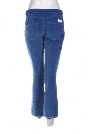 Pantaloni de velvet de femei, Mărime M, Culoare Albastru, Preț 73,98 Lei