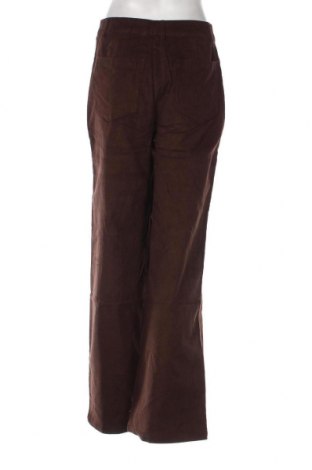 Pantaloni de velvet de femei Even&Odd, Mărime M, Culoare Maro, Preț 40,86 Lei