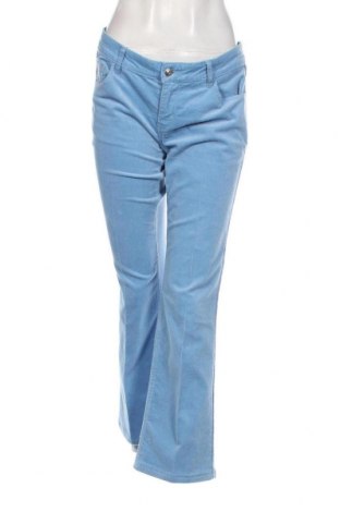 Γυναικείο κοτλέ παντελόνι H&M Divided, Μέγεθος L, Χρώμα Μπλέ, Τιμή 14,84 €