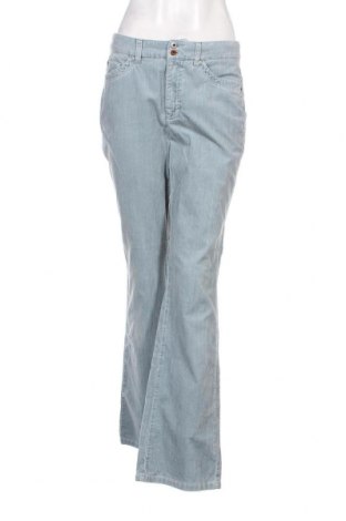 Pantaloni de velvet de femei Mac, Mărime M, Culoare Albastru, Preț 67,72 Lei