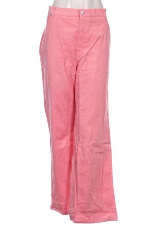 Γυναικείο κοτλέ παντελόνι Monki, Μέγεθος XXL, Χρώμα Ρόζ , Τιμή 6,06 €