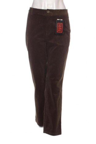 Pantaloni de velvet de femei Stefanel, Mărime XL, Culoare Verde, Preț 320,43 Lei