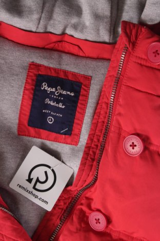 Дамски елек Pepe Jeans, Размер L, Цвят Червен, Цена 47,46 лв.