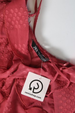 Дамски гащеризон Zara, Размер XS, Цвят Пепел от рози, Цена 23,91 лв.