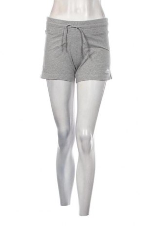 Γυναικείο κοντό παντελόνι Adidas, Μέγεθος M, Χρώμα Γκρί, Τιμή 8,91 €