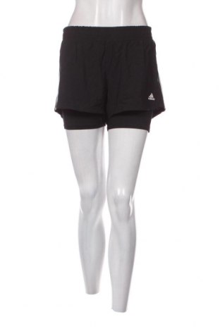 Γυναικείο κοντό παντελόνι Adidas, Μέγεθος XL, Χρώμα Μαύρο, Τιμή 14,85 €