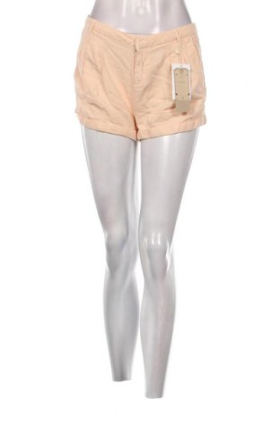 Дамски къс панталон Bershka, Размер M, Цвят Оранжев, Цена 7,75 лв.