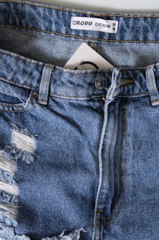 Pantaloni scurți de femei Cropp, Mărime M, Culoare Albastru, Preț 78,95 Lei