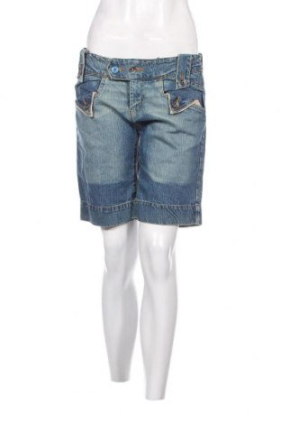 Γυναικείο κοντό παντελόνι Denim&Co., Μέγεθος M, Χρώμα Μπλέ, Τιμή 4,11 €