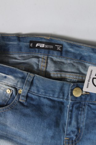 Pantaloni scurți de femei Fb Sister, Mărime XL, Culoare Albastru, Preț 62,50 Lei