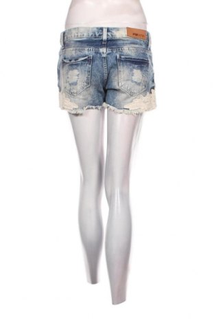 Дамски къс панталон Fb Sister, Размер M, Цвят Син, Цена 7,98 лв.