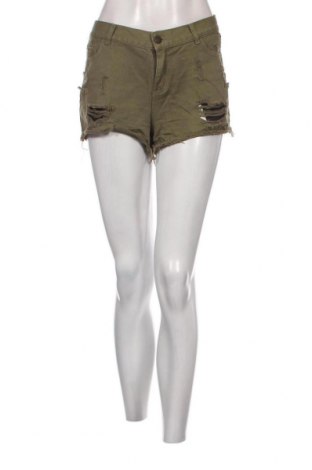 Γυναικείο κοντό παντελόνι Fb Sister, Μέγεθος S, Χρώμα Πράσινο, Τιμή 3,64 €