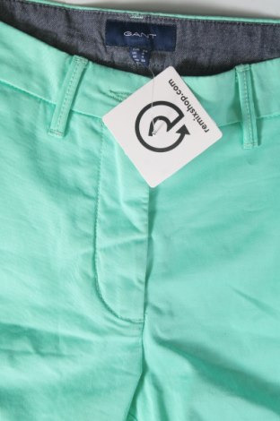 Дамски къс панталон Gant, Размер XS, Цвят Зелен, Цена 49,00 лв.