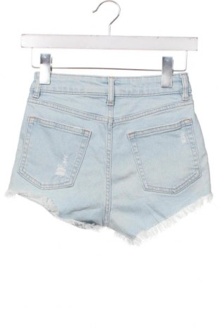 Дамски къс панталон H&M, Размер XXS, Цвят Син, Цена 19,00 лв.