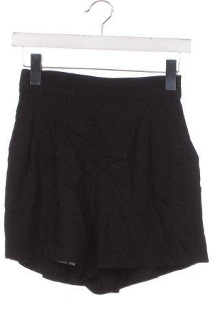 Дамски къс панталон H&M, Размер XS, Цвят Черен, Цена 9,12 лв.
