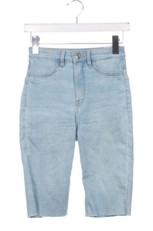 Pantaloni scurți de femei H&M Divided, Mărime XS, Culoare Albastru, Preț 28,13 Lei
