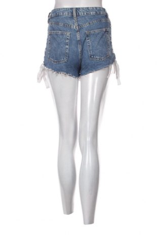 Дамски къс панталон H&M Divided, Размер XS, Цвят Син, Цена 19,00 лв.