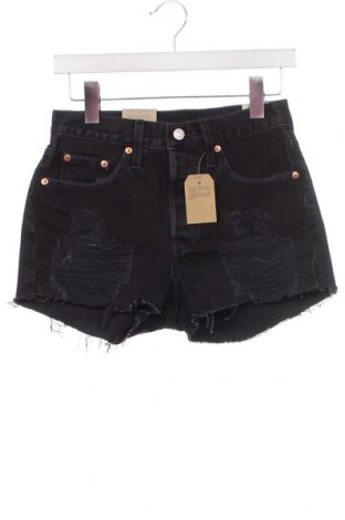 Γυναικείο κοντό παντελόνι Levi's, Μέγεθος XS, Χρώμα Μαύρο, Τιμή 27,34 €