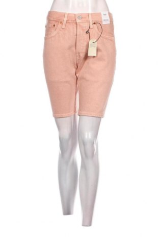 Дамски къс панталон Levi's, Размер S, Цвят Розов, Цена 47,50 лв.