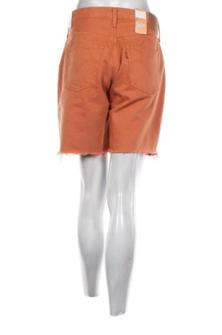 Дамски къс панталон Levi's, Размер XL, Цвят Оранжев, Цена 52,25 лв.