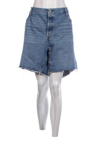 Γυναικείο κοντό παντελόνι Levi's, Μέγεθος 4XL, Χρώμα Μπλέ, Τιμή 48,97 €