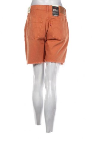 Pantaloni scurți de femei Levi's, Mărime M, Culoare Portocaliu, Preț 240,63 Lei