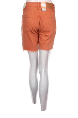 Γυναικείο κοντό παντελόνι Levi's, Μέγεθος XS, Χρώμα Πορτοκαλί, Τιμή 8,81 €
