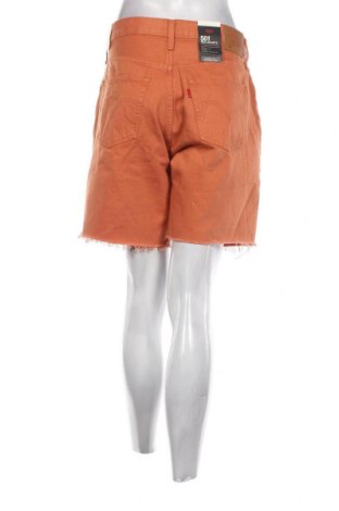 Pantaloni scurți de femei Levi's, Mărime XL, Culoare Portocaliu, Preț 240,63 Lei