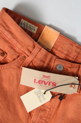 Pantaloni scurți de femei Levi's, Mărime L, Culoare Portocaliu, Preț 240,63 Lei
