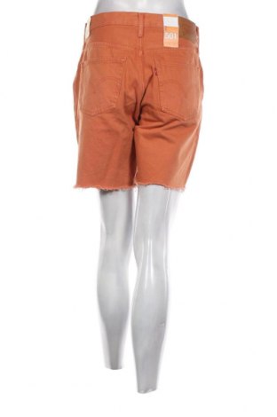 Pantaloni scurți de femei Levi's, Mărime L, Culoare Portocaliu, Preț 240,63 Lei