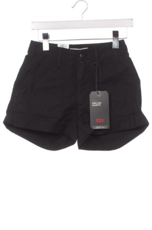 Γυναικείο κοντό παντελόνι Levi's, Μέγεθος XS, Χρώμα Μαύρο, Τιμή 20,57 €