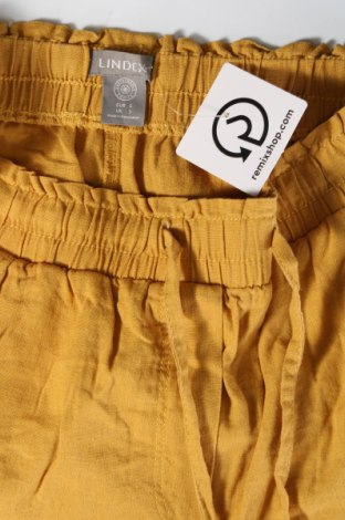 Γυναικείο κοντό παντελόνι Lindex, Μέγεθος S, Χρώμα Κίτρινο, Τιμή 11,75 €