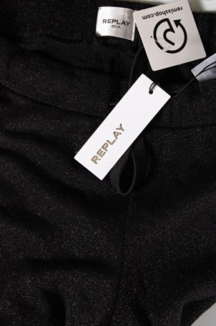 Γυναικείο κοντό παντελόνι Replay, Μέγεθος M, Χρώμα Μαύρο, Τιμή 35,05 €