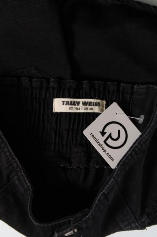 Pantaloni scurți de femei Tally Weijl, Mărime M, Culoare Negru, Preț 36,71 Lei