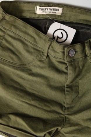 Дамски къс панталон Tally Weijl, Размер S, Цвят Зелен, Цена 5,70 лв.
