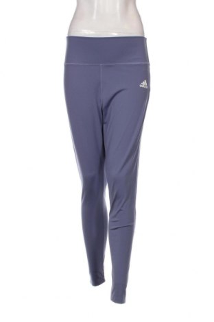 Γυναικείο κολάν Adidas, Μέγεθος XL, Χρώμα Μπλέ, Τιμή 22,27 €