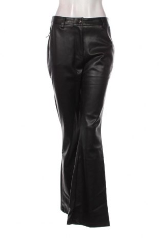 Γυναικείο παντελόνι δερμάτινο ABOUT YOU X MILLANE, Μέγεθος M, Χρώμα Μαύρο, Τιμή 11,29 €