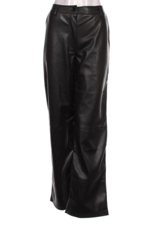 Γυναικείο παντελόνι δερμάτινο About You, Μέγεθος L, Χρώμα Μαύρο, Τιμή 10,30 €
