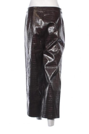 Γυναικείο παντελόνι δερμάτινο Edited, Μέγεθος M, Χρώμα Καφέ, Τιμή 8,97 €